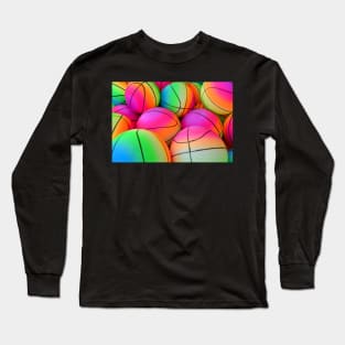 Colorful basketballs Long Sleeve T-Shirt
